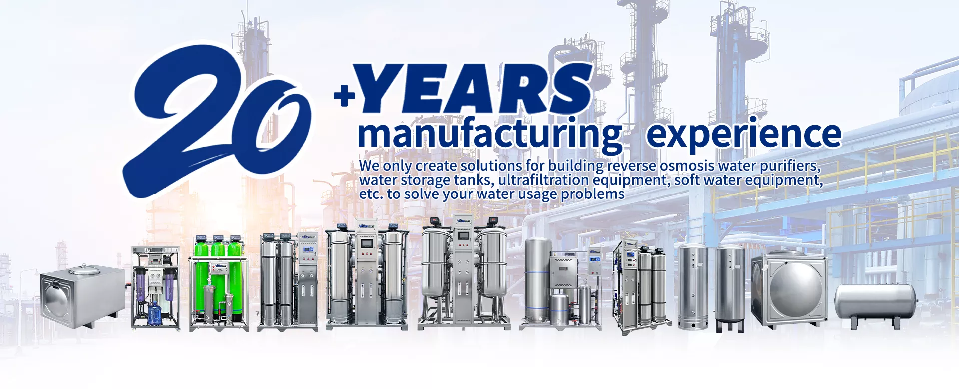 โรงงานอุปกรณ์ Reverse Osmosis ของจีน โรงงานอุปกรณ์ Reverse Osmosis ของจีน